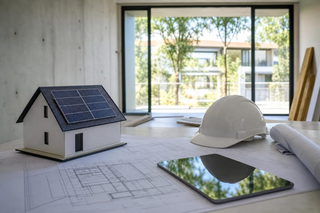 Impianto fotovoltaico in una nuova costruzione: cosa pianificare prima dei lavori